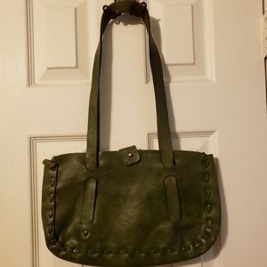 Green Dean Leather bag